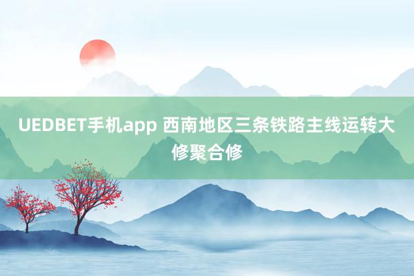 UEDBET手机app 西南地区三条铁路主线运转大修聚合修